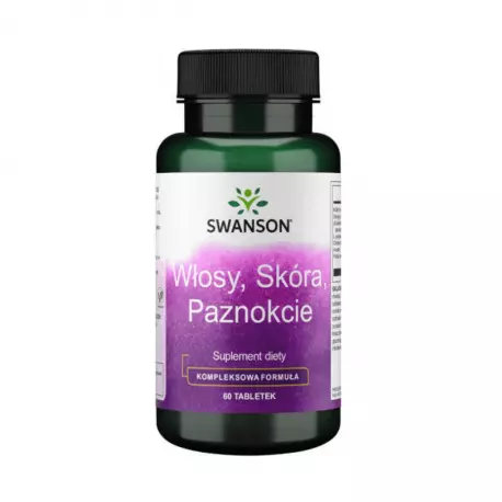 Włosy Skóra Paznokcie (60 tab) Swanson