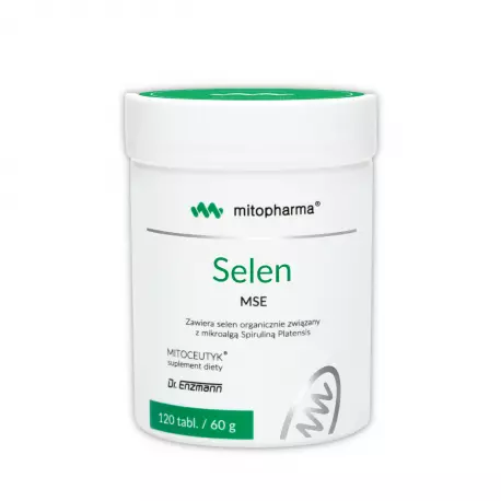 Selen MSE 50 mcg Spirulina Platensis 500 mg Dr Enzmann (120 kaps) Mito-Pharma