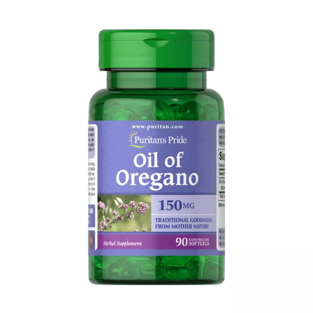 Olejek z Oregano 150 mg (90 kaps) Puritan\'s Pride Olejek z Oregano 150 mg (90 kaps) Puritan\'s Pride