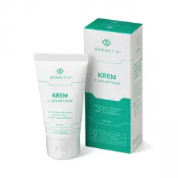 Krem z Colostrum Bovinum Mlekiem Klaczy i Kwasem Hialuronowym 40 ml Genactiv
