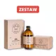 Zestaw do zmywarki Sól 2 kg + Nabłyszczacz 500 ml + Proszek 600 g Ekologiczne Biodegradowalne BALJA