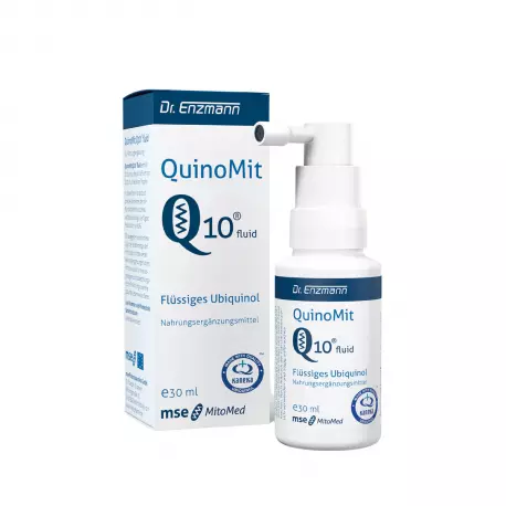 QuinoMit Q10 MSE Koenzym Q10 Ubichinol Fluid Dr Enzmann 30 ml Mito-Pharma