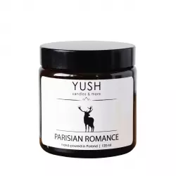 PARISIAN ROMANCE Świeca Sojowa Ręcznie Robiona Wegańska 120 ml YUSH
