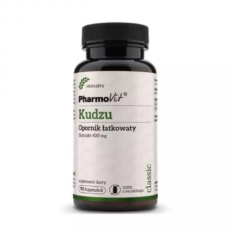 KUDZU Opornik Łatkowaty Ekstrakt 400 mg (90 kaps) Pharmovit