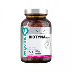 BIOTYNA FORTE 2500 mcg (60 kaps) Witamina B7 Silver Myvita
