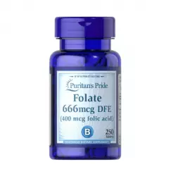 KWAS FOLIOWY 400 mcg Foliany (250 tab) Puritan\'s Pride