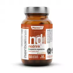 Nodrink Wsparcie Organizmu w Rezygnacji ze Spożywania Alkoholu (60 kaps) Herballine Pharmovit