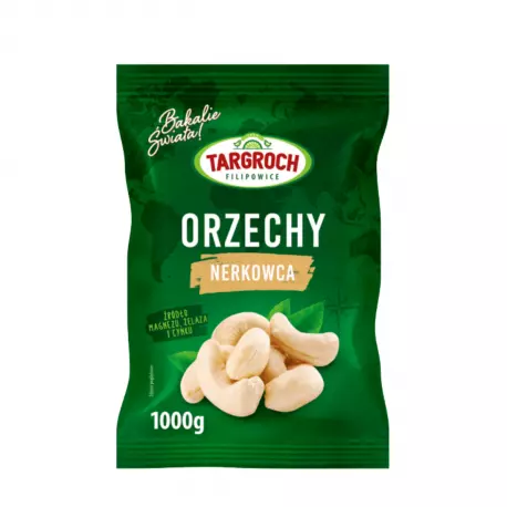 Orzechy Nerkowca Nerkowiec 1 kg Całe Orzeszki TARGROCH