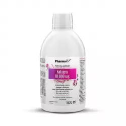 Kolagen w Płynie 10 000 mg Kwas Hialuronowy Organiczny Biotyna Ekstrakty Roślinne i Witaminy o Smaku Owocowym 500 ml Pharmovit