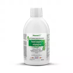 MultiComplex+ Adaptogeny Kompleks Witamin Minerały i Ekstrakty Roślinne Kolagen w Płynie 500 ml Pharmovit