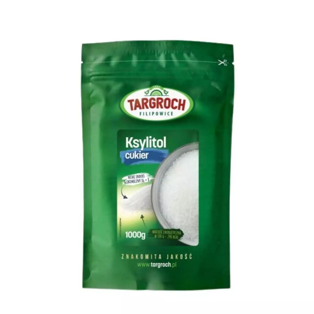 Ksylitol Cukier 1 kg TARGROCH Ksylitol Cukier 1 kg TARGROCH
