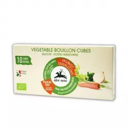 Kostki Rosołowe Warzywne Ekologiczne Bezglutenowe VEGE (10 sztuk) 100 g Alce Nero