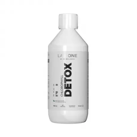 Nr 1 Chlorophyll Detox Chlorofil + Spirulina + Lucuma + Chlorella (500 ml) Lab One