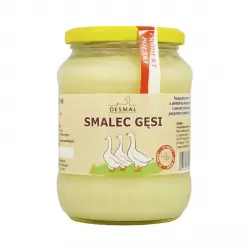 Smalec Gęsi Tradycyjny Smalec z tłuszczu sadełkowego 720 ml Desmal