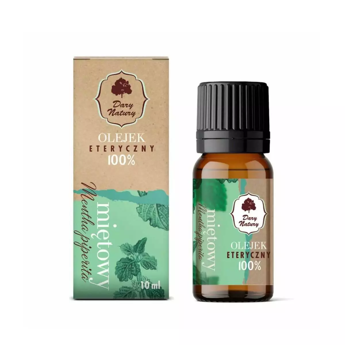 Olejek Eteryczny Miętowy 100% 10 ml Dary Natury Olejek Eteryczny Miętowy 100% 10 ml Dary Natury