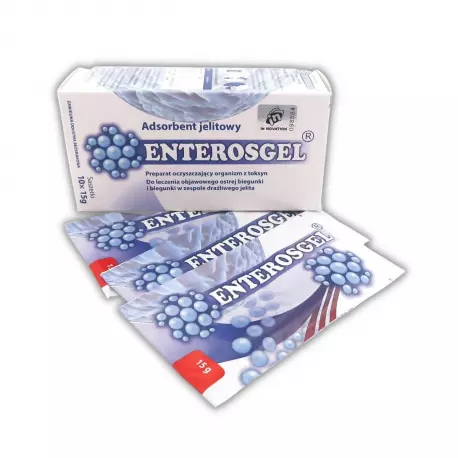Enterosgel Zawiesina Doustna Saszetki 10 x 15g