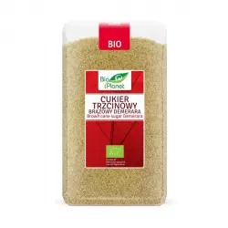 Cukier Trzcinowy Brązowy DEMERARA BIO Ekologiczny 1 Kg Bio Planet