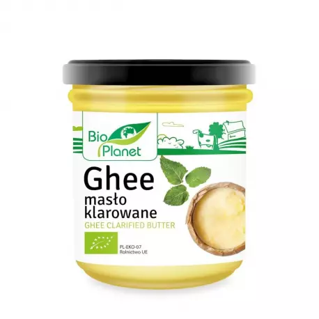 Masło Klarowane GHEE Bezwodny Tłuszcz Mleczny BIO Ekologiczne 250 g Bio Planet