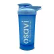 Shaker Niebieski BLUE z kulką do precyzyjnego mieszania 700 ml Osavi