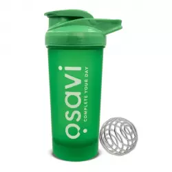 Shaker Zielony GREEN z kulką do precyzyjnego mieszania 700 ml Osavi