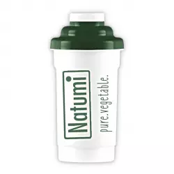 Shaker z Logo NATUMI z sitkiem do precyzyjnego mieszania 600 ml Natumi