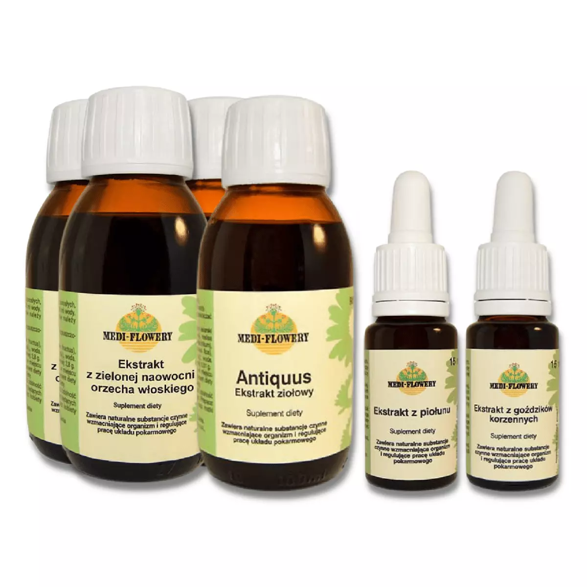Ekstrakt z Goździków Korzennych 15 ml Medi-Flowery Ekstrakt z Goździków Korzennych 15 ml Medi-Flowery