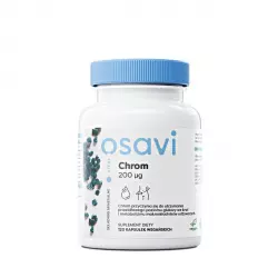 Chrom 200 mcg Pikolinian Chromu Metabolizm Glukozy VEGE (120 kaps) Osavi