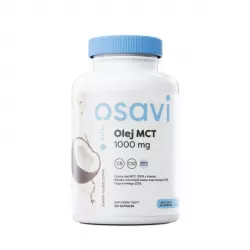 Olej MCT 1000 mg Czysty Olej MCT 100% z Kokosa (120 kaps) Osavi