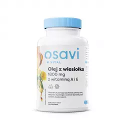 Olej z Wiesiołka 1800 mg z Witaminą A i E (120 kaps) Osavi