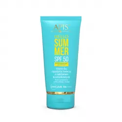 HELLO SUMMER Krem Przeciwsłoneczny do Opalania Twarzy z Nektarem Komórkowym SPF 50 Wodoodporny 50 ml Apis