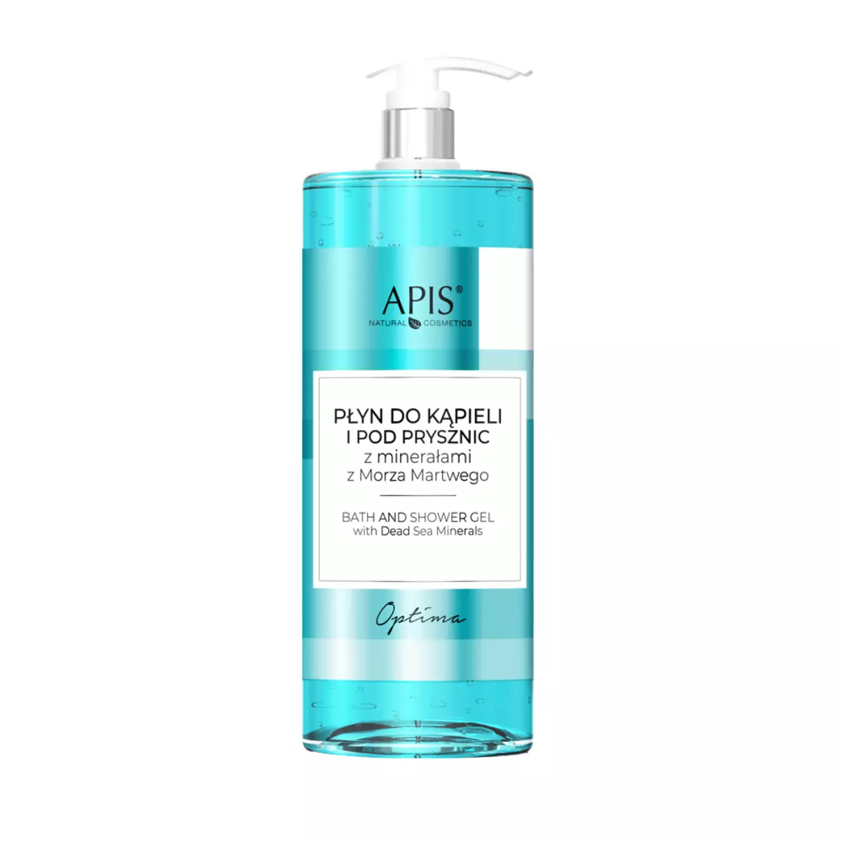 Płyn do Kąpieli i pod Prysznic z Minerałami z Morza Martwego Optima 1000 ml Apis Płyn do Kąpieli i pod Prysznic z Minerałami z Morza Martwego Optima 1000 ml Apis