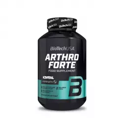 Arthro Forte MSM Glukozamina Chondroityna Wsparcie Prawidłowych Funkcji Chrząstki Stawowej (120 tab) BioTechUSA