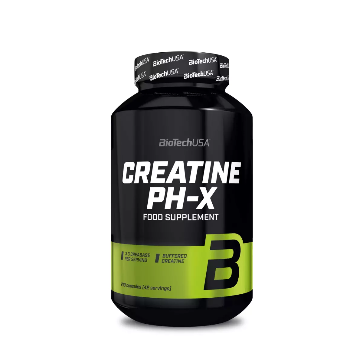 Kapsułki z Buforowaną Kreatyną Monohydrat Kreatyny CREATINE PH-X Sprawność Fizyczna (210 kaps) BioTechUSA Kapsułki z Buforowaną Kreatyną Monohydrat Kreatyny CREATINE PH-X Sprawność Fizyczna (210 kaps) BioTechUSA