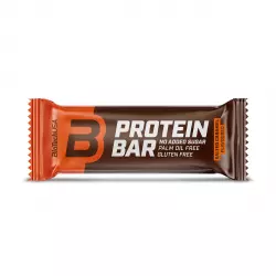 PROTEIN BAR Baton Białkowy z Polewą o Smaku Słonego Karmelu Niska zawartość cukru Bez Glutenu 70 g BioTechUSA