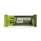PROTEIN BAR Baton Białkowy z Polewą o Smaku Pistacjowym Niska zawartość cukru Bez Glutenu 70 g BioTechUSA