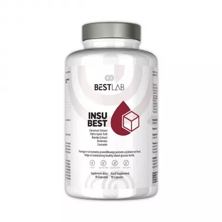 InsuBest Wsparcie Gospodarki Glukozowo-Insulinowej (90 kaps) BestLab