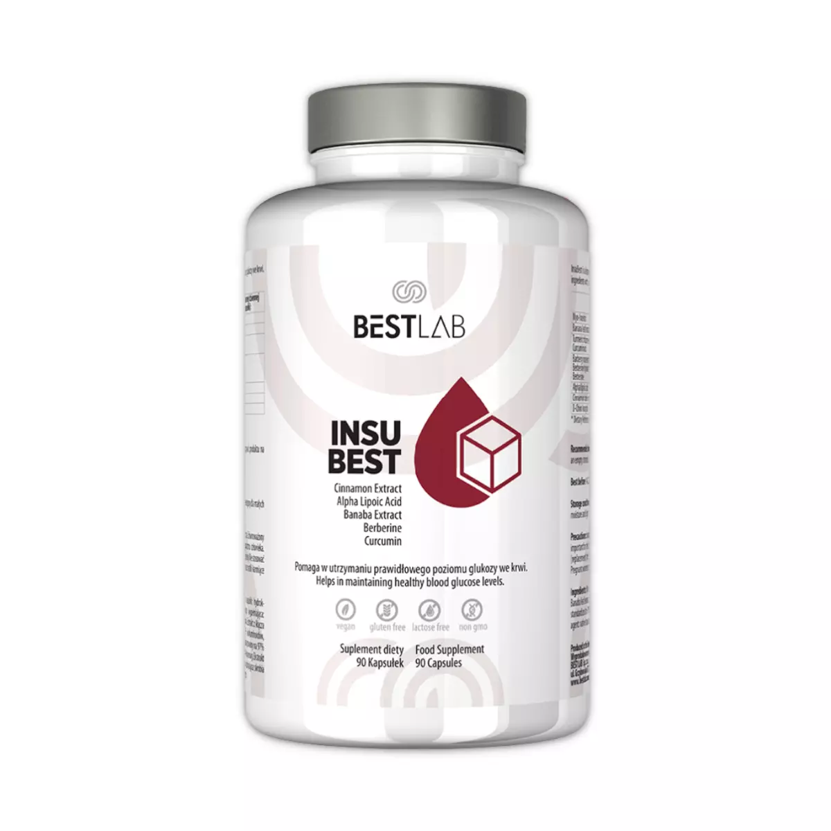InsuBest Wsparcie w Utrzymaniu Prawidłowego Poziomu Glukozy we Krwi (90 kaps) Best Lab InsuBest Wsparcie w Utrzymaniu Prawidłowego Poziomu Glukozy we Krwi (90 kaps) Best Lab
