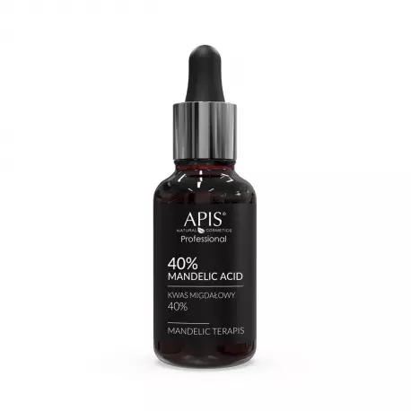 MANDELIC TERAPIS Kwas Migdałowy 40% Silne Działanie Antybakteryjne 30 ml Apis