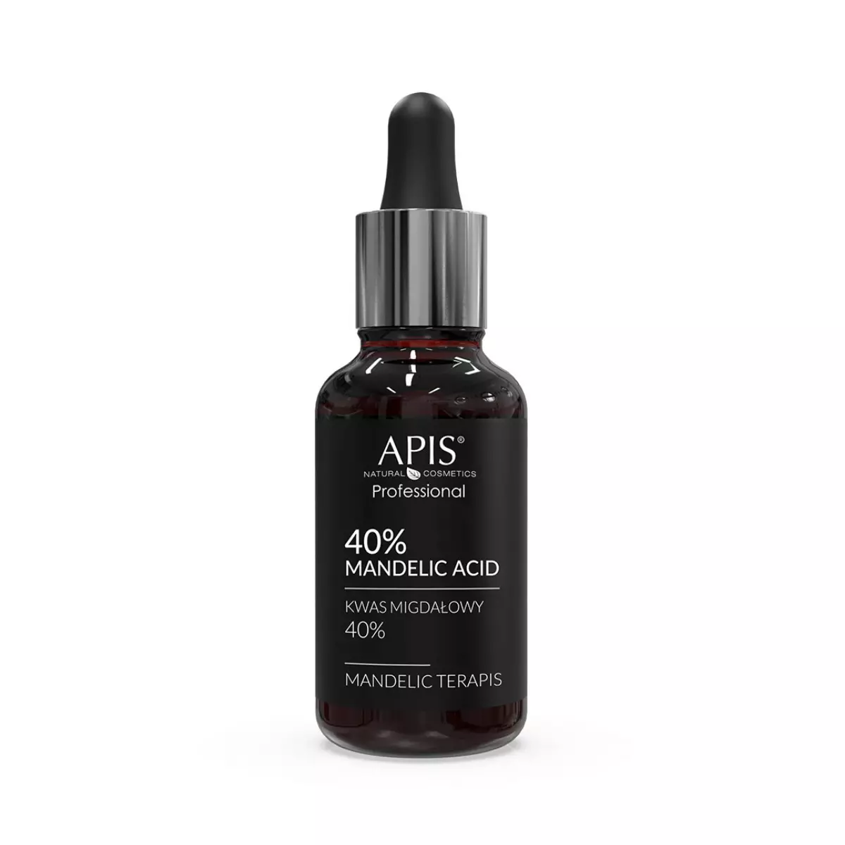 MANDELIC TERAPIS Kwas Migdałowy 40% Silne Działanie Antybakteryjne 30 ml Apis MANDELIC TERAPIS Kwas Migdałowy 40% Silne Działanie Antybakteryjne 30 ml Apis