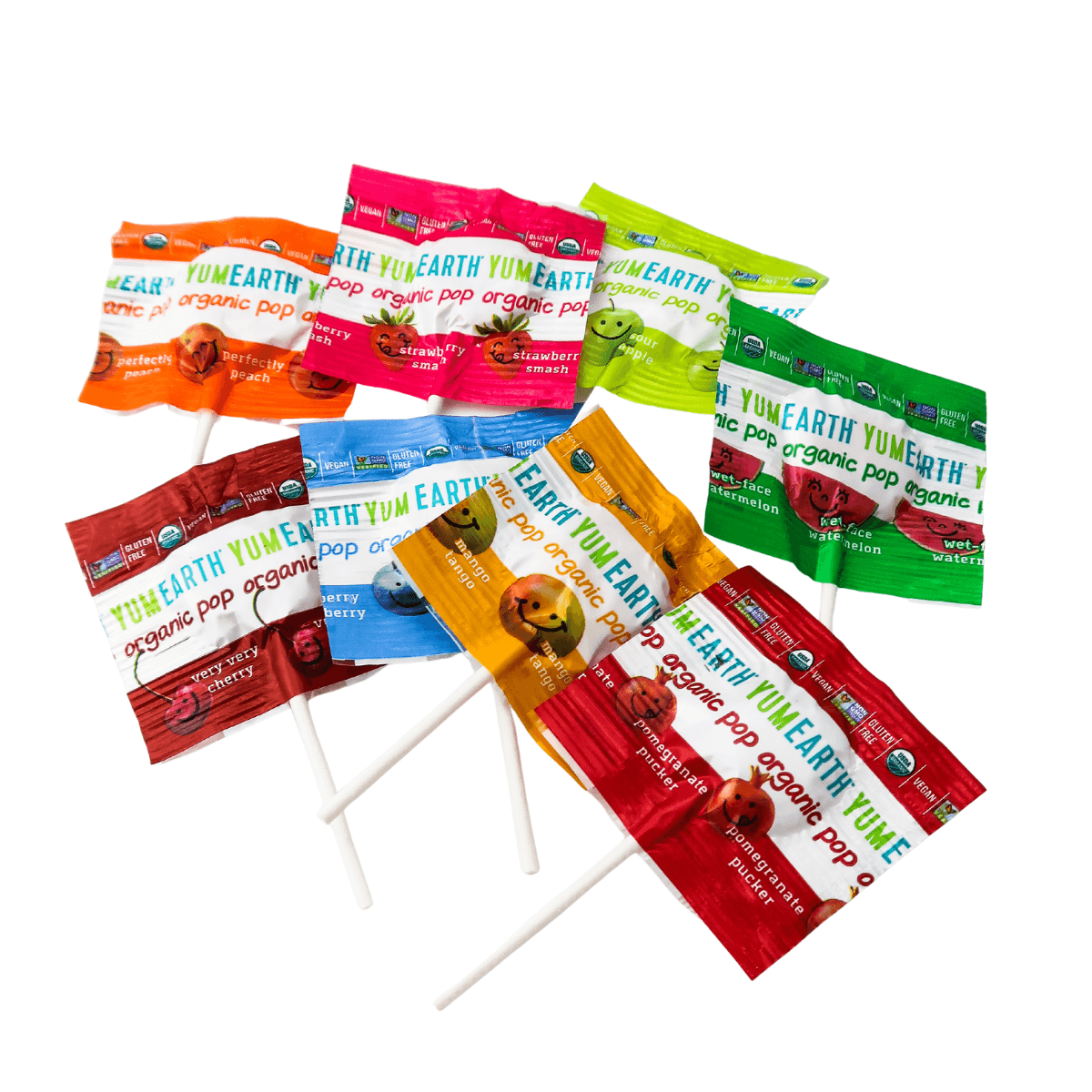 Lizaki Owocowe Ekologiczne Mix Bez sztucznych aromatów i barwników Odpowiednie dla Wegan Bezglutenowe (5 szt) YUMEARTH Lizaki Owocowe Ekologiczne Mix Bez sztucznych aromatów i barwników Odpowiednie dla Wegan Bezglutenowe (5 szt) YUMEARTH