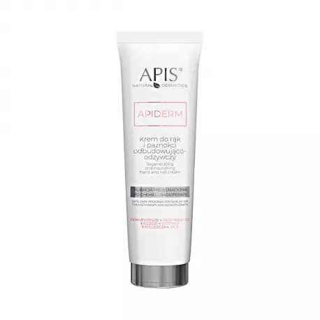 APIDERM Krem do Rąk i Paznokci Odbudowująco-Odżywczy 100 ml Apis