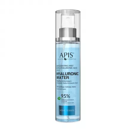 Mgiełka Dotleniająca z Kwasem Hialuronowym 2w1 do Każdego Rodzaju Cery 150 ml Apis