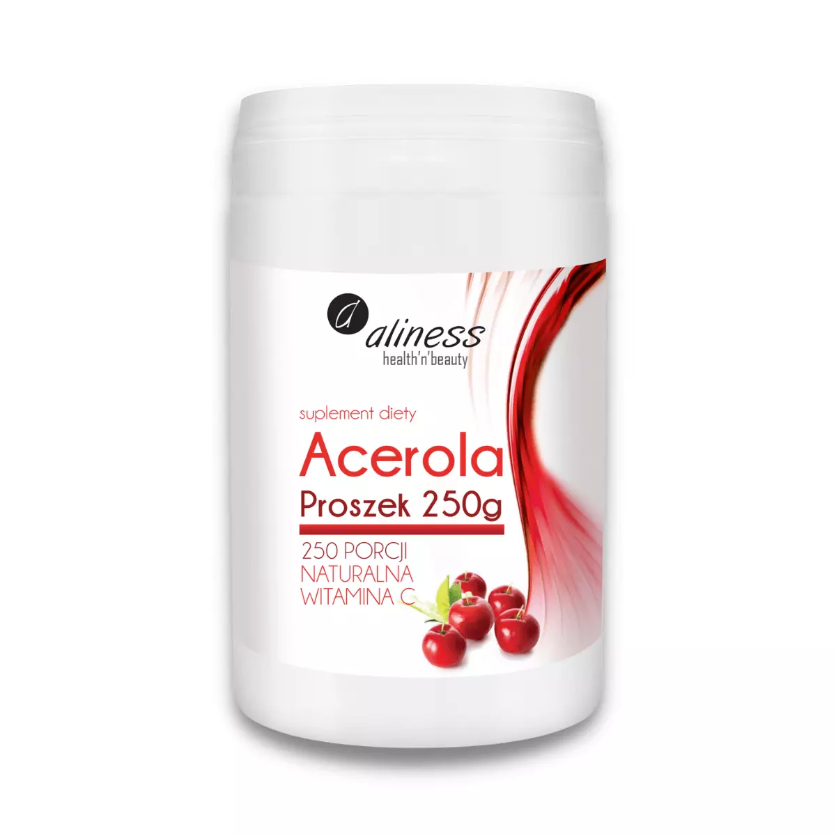 Acerola Naturalna Witamina C 250 g Proszek Aliness Acerola Naturalna Witamina C 250 g Proszek Aliness