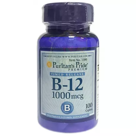 Witamina B-12 1000 mcg (100 tab) B12 Puritan's Pride