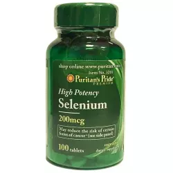 Selen 200mcg (100tab) Selenium PURITAN'S PRIDE