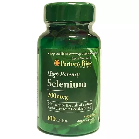 Selen 200mcg (100tab) Selenium PURITAN'S PRIDE