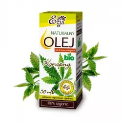 Olej Konopny Naturalny 100% BIO 50ml ETJA