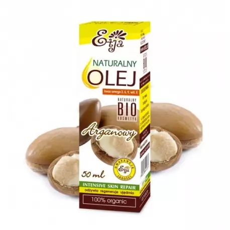 Olej Arganowy Naturalny 100% Bio 50ml ETJA