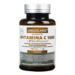 Witamina C1000 + Piperyna (60kaps) SINGULARIS