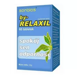 By-Relaxil 500mg Spokój Sen Odporność (60tab) SANBIOS
